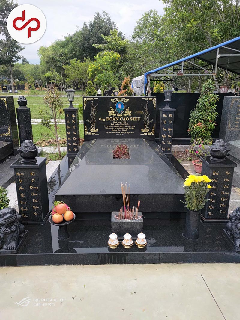 Giá làm bia mộ đá hoa cương