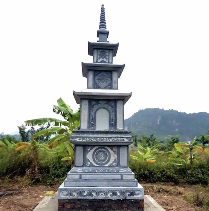 mộ đá phật giáo đẹp