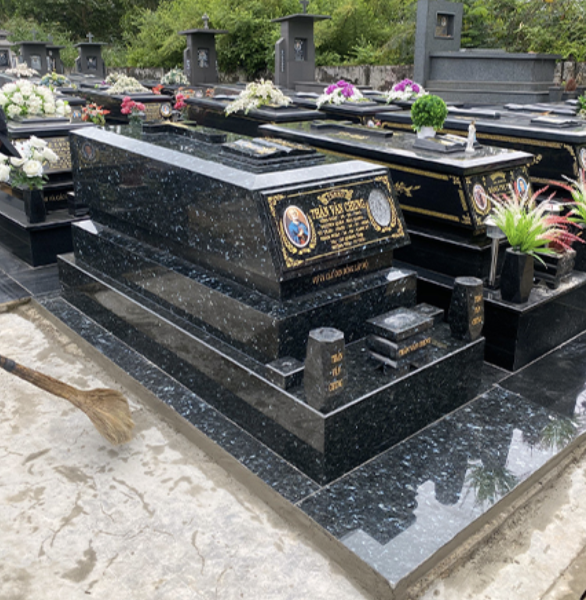báo giá mộ đá hoa cương